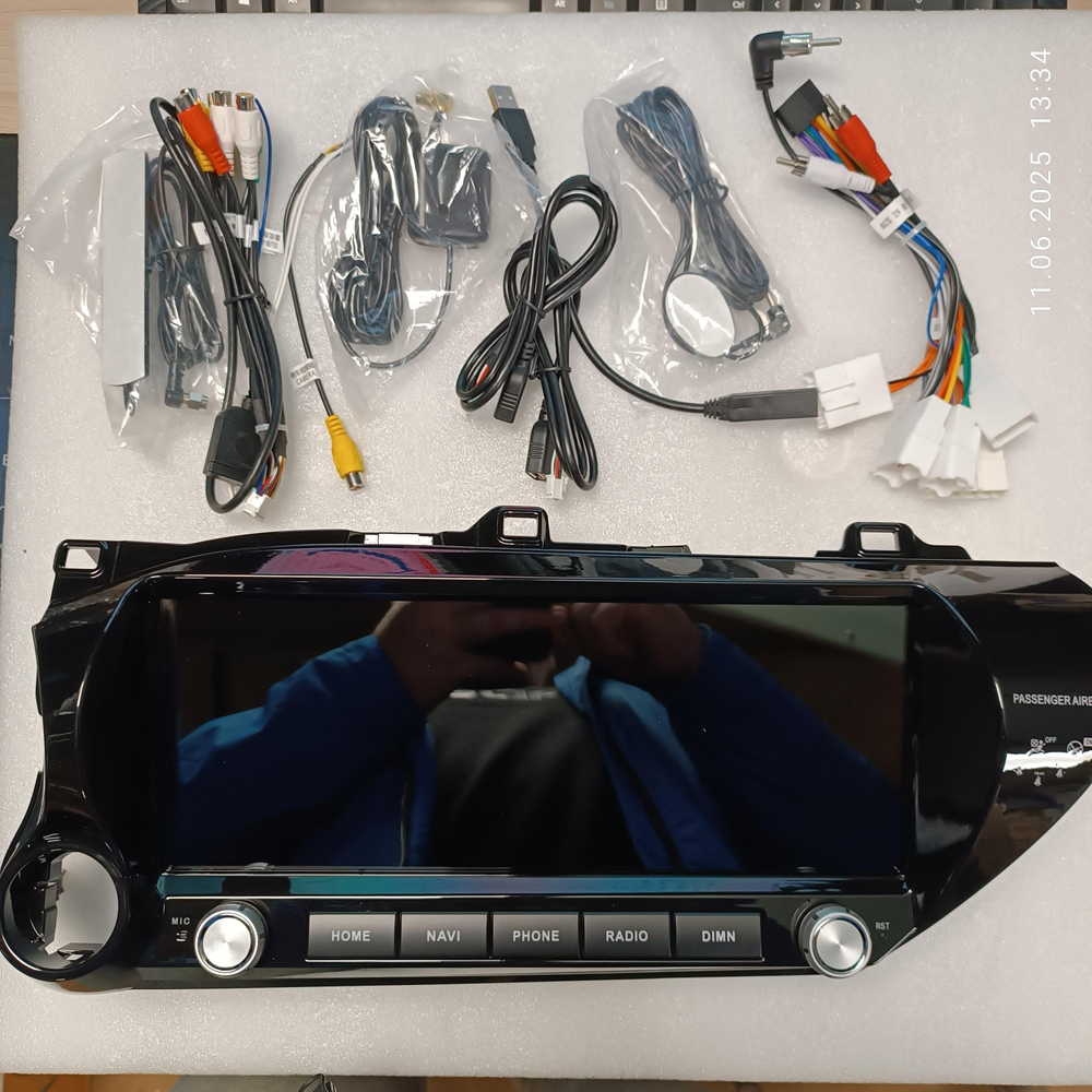 Установочный комплект для TOYOTA HILUX 2015+  KUBERG ZH-T1222