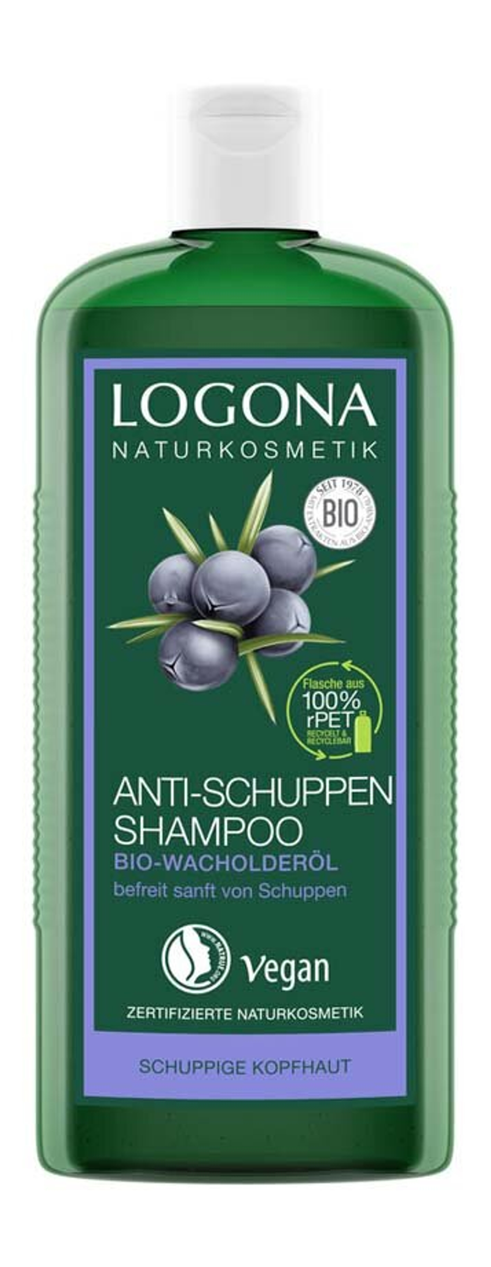Шампунь против перхоти Logona, 250 мл