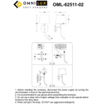 Настенный светильник Omnilux Correto OML-62511-02