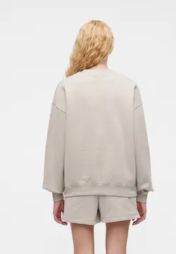 Толстовка женская NIKE W NK STDO FLC MW OS CREW