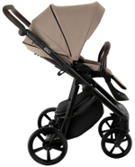 Детская коляска Roan Esso 3 в 1 с автокреслом Pituso Baesa Pro Black,Beige Canopy ESS110/1 Hazel/Black