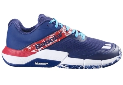 Мужские кроссовки для Padel Babolat Movea 2 - dark blue/chilli red
