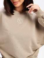Костюм oversize в стиле спорт шик, 713.9065.91.02, цвет шалфей