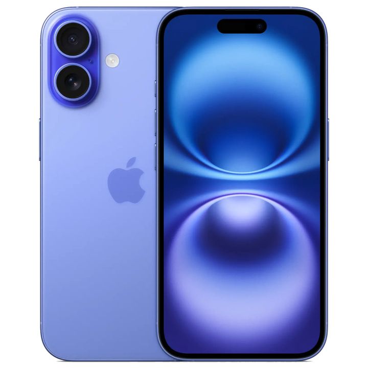 Смартфон Apple iPhone 16 128GB Ultramarine (Ультрамарин) eSim