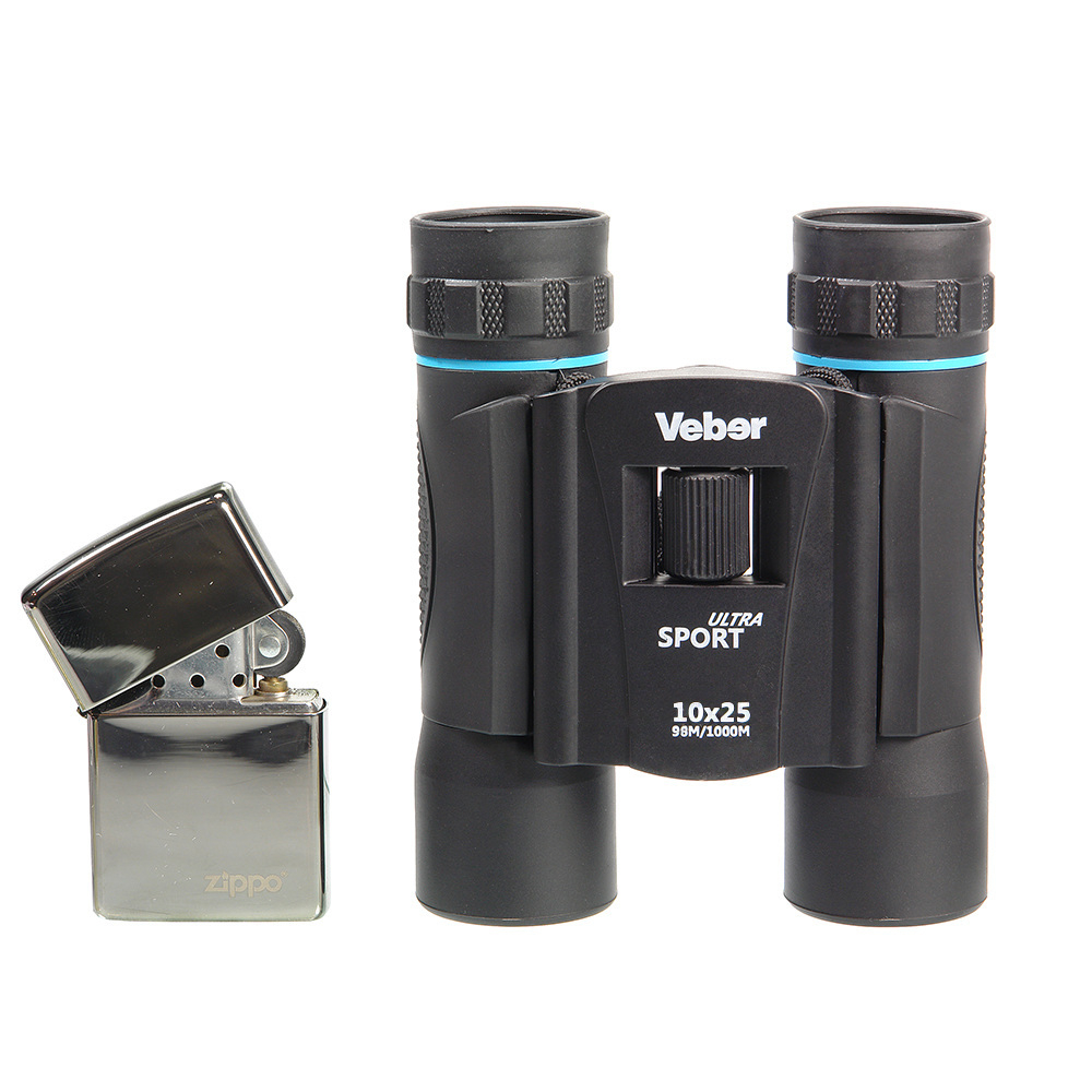 Бинокль Veber Ultra Sport БН 10x25 черный