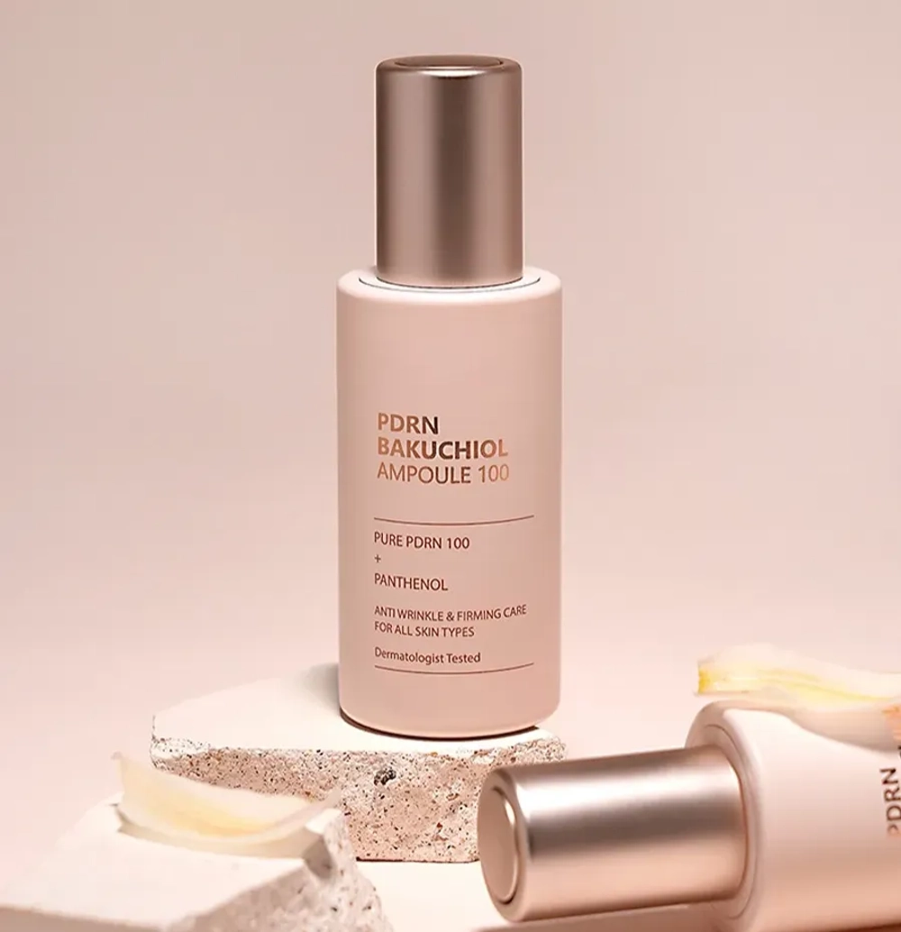CUSKIN PDRN Bakuchiol Ampoule 100 омолаживающая ампульная сыворотка с ПДРН и бакучиолом