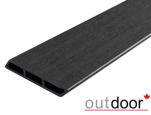 Доска Ромбус ДПК Outdoor 122*22*3000 мм. СТОРМ Блэк черная
