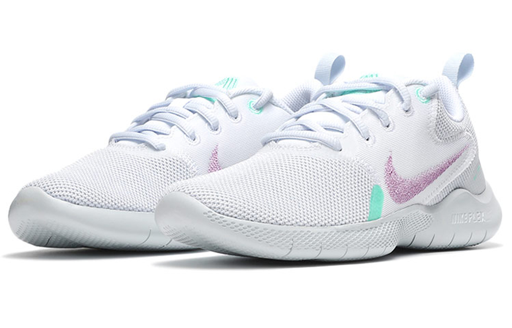 Nike Flex Experience Run 10 White Violet Shock Women"s