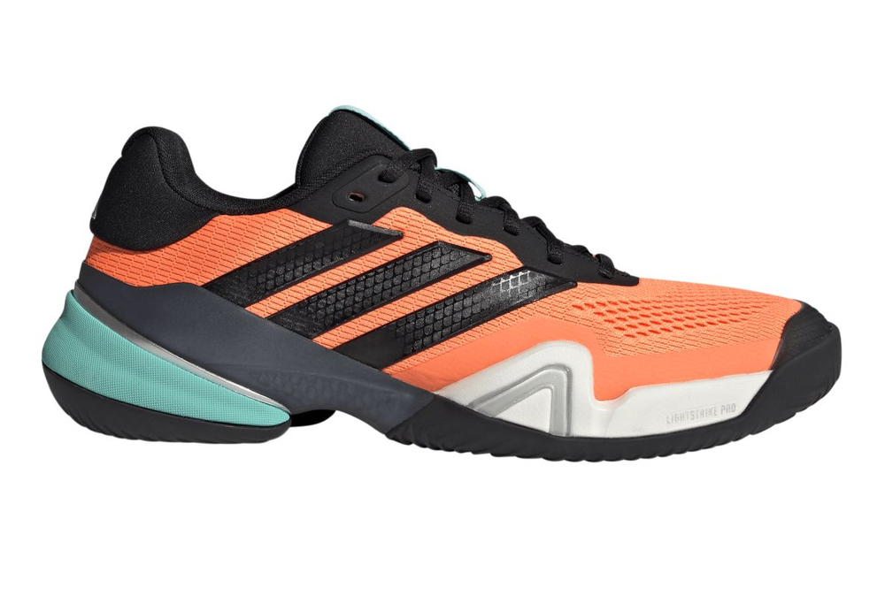 Теннисные кроссовки Adidas Barricade 14 M - flash aqua/core black/lucid orange