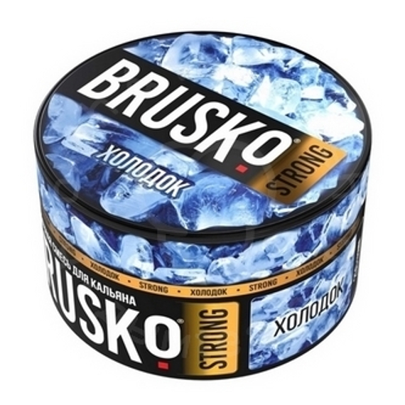 Бестабачная смесь для кальяна BRUSKO, 250 г, Холодок, Strong