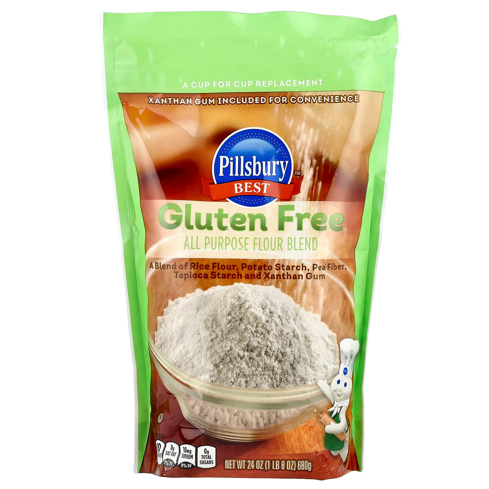 Pillsbury, Универсальная мука, без глютена, 680 г (1 фунт 8 унций)