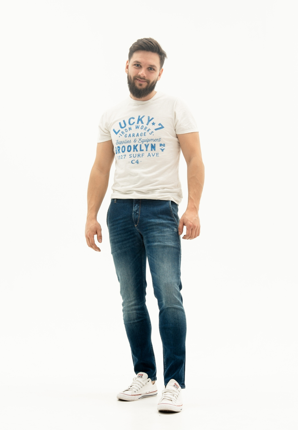 Джинсы The.Nim Standard Morrison Ronnie Slant Pocket