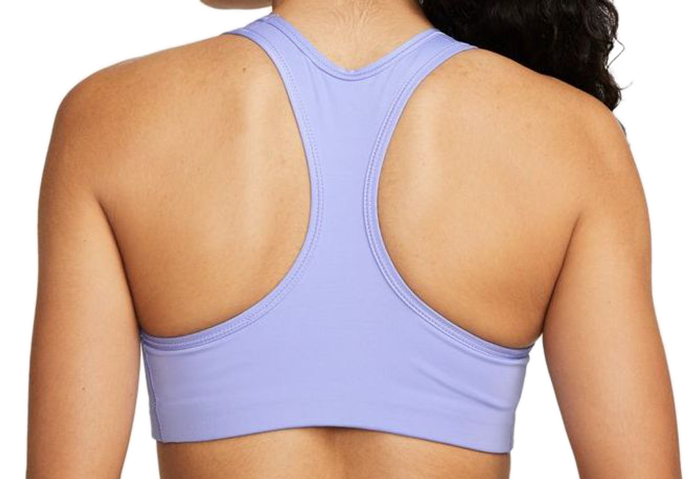 ТОП теннисный Nike Medium-Support Graphic Sports Bra - light thistle/white