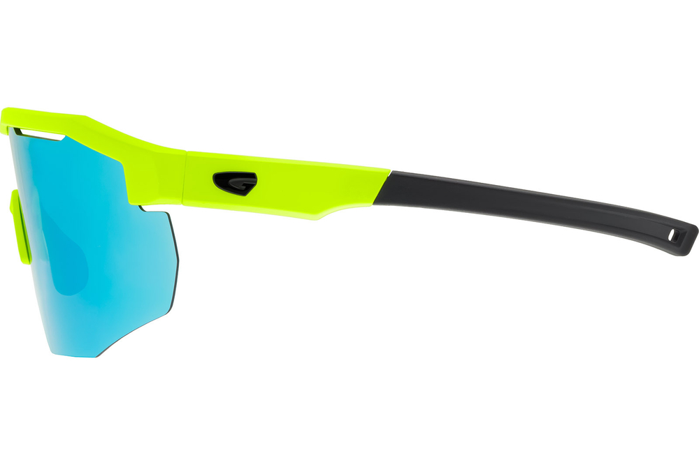 Спортивные очки GOG Argo / Matt Neon Green-Black / White-Blue Lens