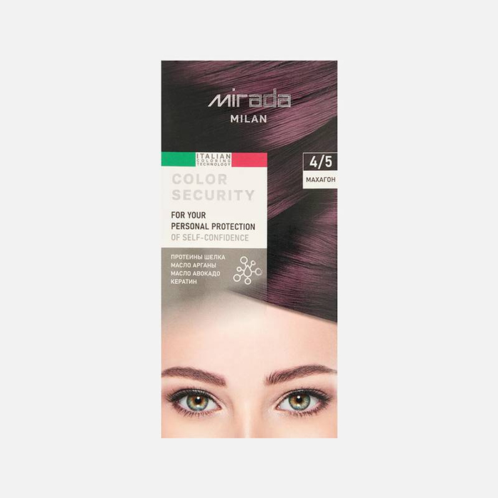 MIRADA Color Security краска д/волос 4,5 Махагон *24