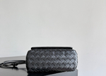 Сумка Bottega Veneta Notturno — чёрная — фото 5