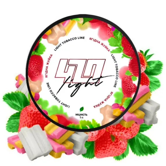 420 Light Line - Ягодная Жвачка (100г)
