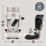Автокресло Britax Roemer Kidfix Pro Lux (15-36 кг), Soft Taupe