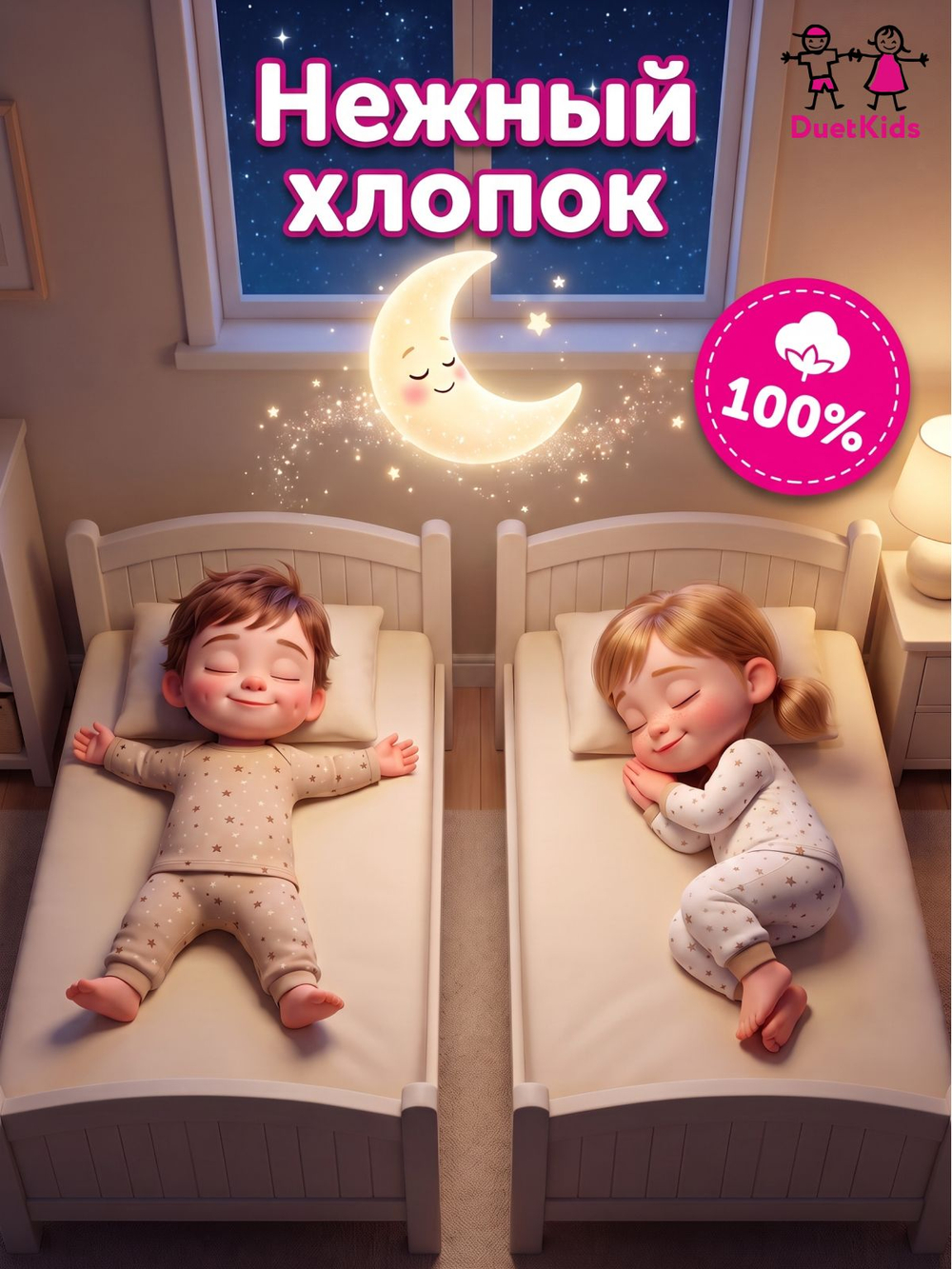 Штанишки DuetKids для новорожденных набор ползунков Тедди