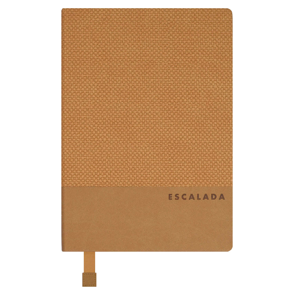 Escalada Ежедневник недатированный ESCALADA, А5, 160 л., мягкий переплёт, запаянный край, материал обложки: искусственная кожа "Виннер", искусственная кожа "Пике макро"; способ крепления блока: ниткошв