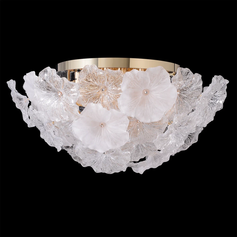 Потолочная люстра Crystal Lux MAGNOLIA PL12 GOLD