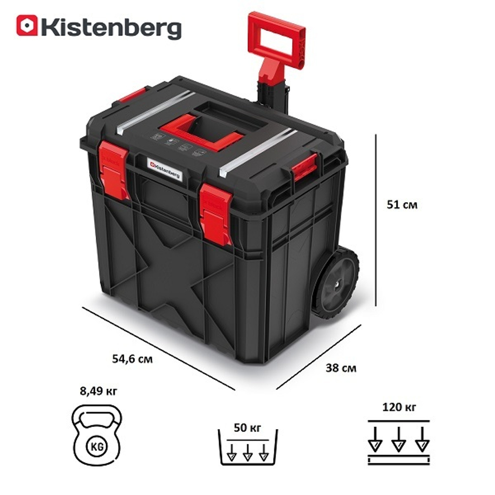Модульный ящик для инструментов X-Block TECH KXB604050G-S411