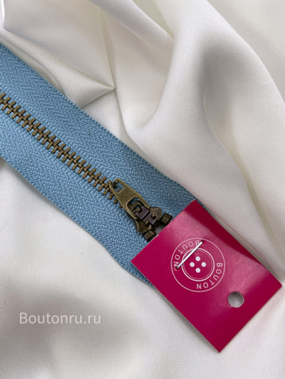 Молния бронзовая голубая