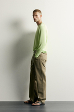 ХЛОПКОВЫЙ СВИТЕР RELAXED FIT — ZARA