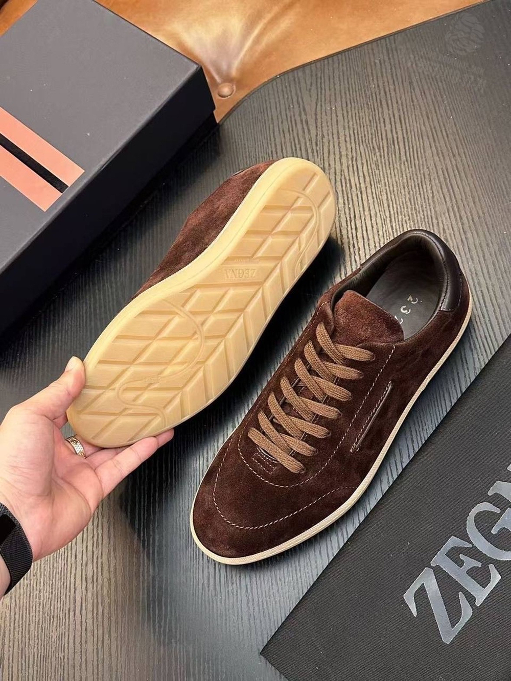 Кеды Zegna