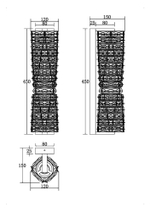 Настенный светодиодный светильник Maytoni Coil MOD125WL-L6CH3K