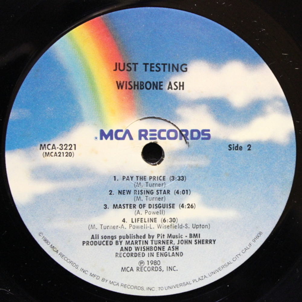 Wishbone Ash / Just Testing (LP)
