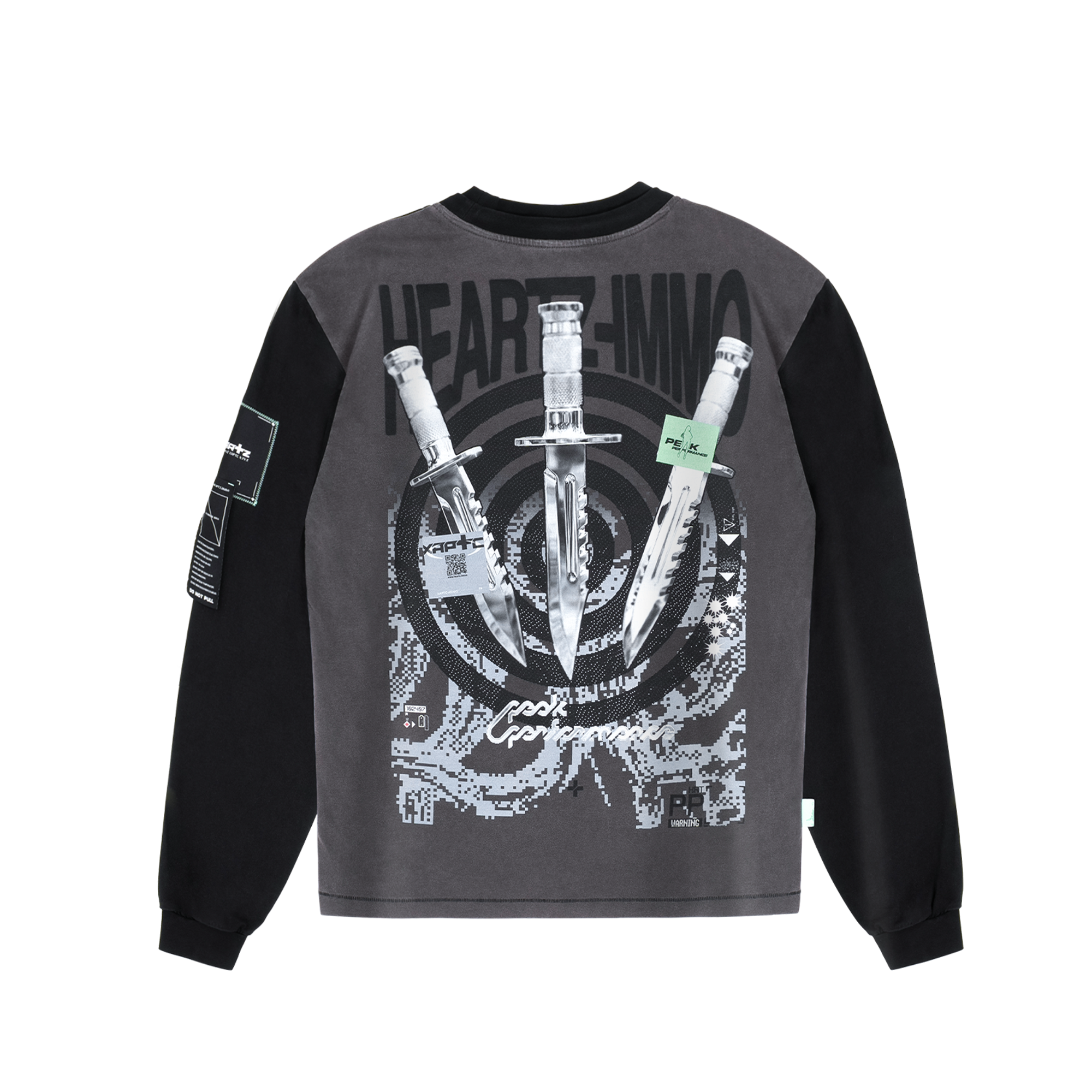 «Knives Out» Faded Longsleeve