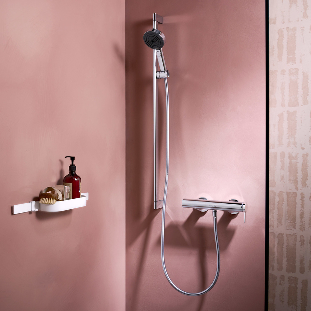 Hansgrohe Tecturis S Однорычажный смеситель для душа наружного монтажа, хром