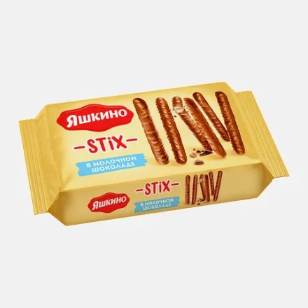 Печенье Chocostix палочки в молочном шоколаде Яшкино 130г