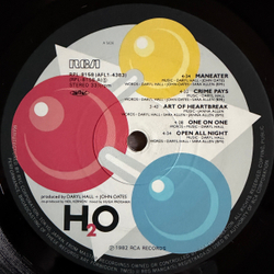Виниловая пластинка Daryl Hall, John Oates ‎– H2O LP