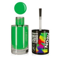 318  Лак для ногтей COLOR GEL NEON TF Насыщенный-Зеленый, 8 мл
