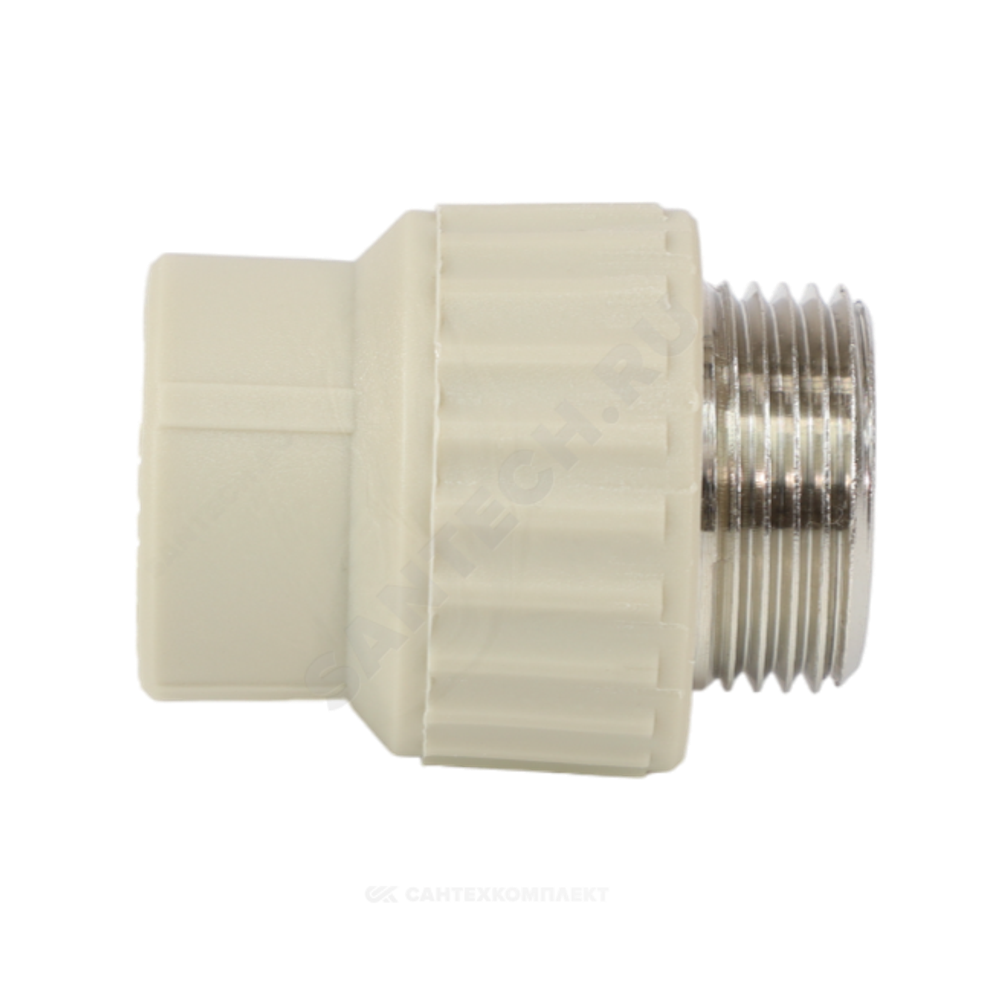 Муфта PP-R комбинированная серая Дн 40х1" НР VALFEX 10130040Г