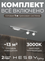 Комплект трековый Hesby Lighting Skylite No14 HSBL_kompl_S014_NI1W3K