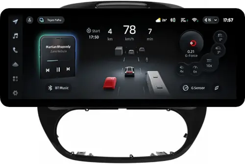 Магнитола для Renault Kaptur 2016+ - Teyes CC4PRO монитор 12.3" 2K QLED + рамка 9, Android 13, Быстрейшая, Snapdragon 778G, ИИ, CarPlay, DSP, 4G SIM-слот