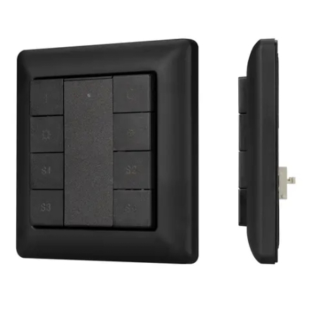INTELLIGENT ARLIGHT Панель DALI-223-1G-4S-IN-BLACK (BUS) (IARL, -) 029243