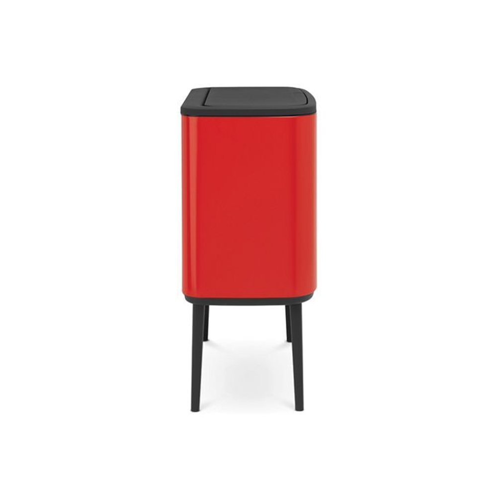 Мусорный бак 11+23л Brabantia Bo Touch Bin красный