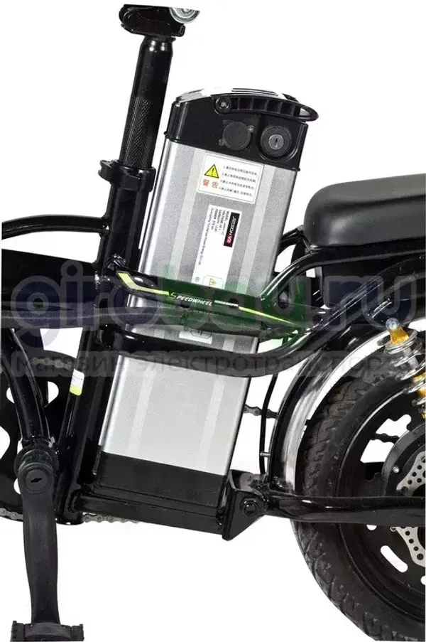 Электровелосипед Jetson V2 Pro 350W (48V/15Ah) (Черный) фото 7 фото №9