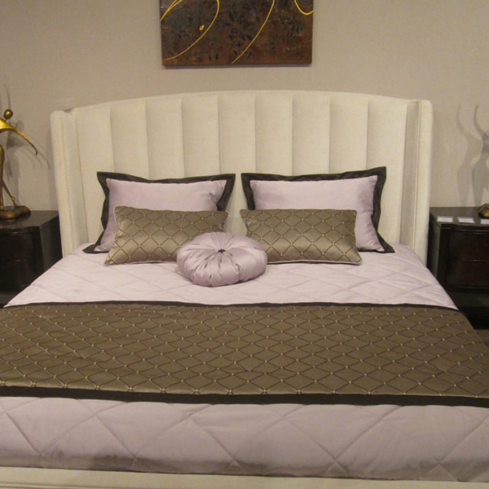 Виолет (Violet)  Комплект покрывало, плед, 5 подушек TEXTILE, FRATELLI BARRI