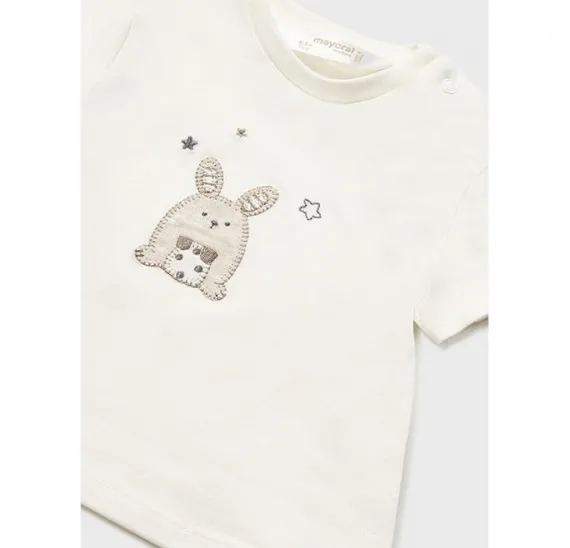 Комплект Mayoral Newborn Зайчики Бежевый