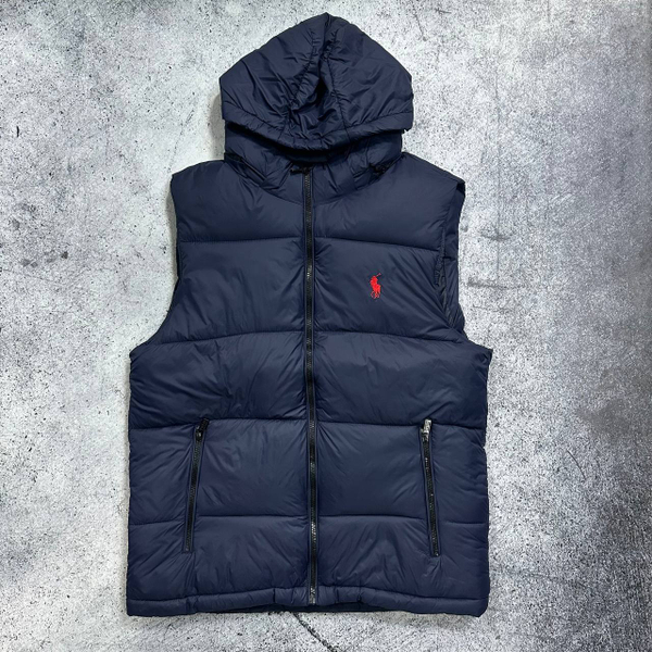 Жилетка Polo navy\red