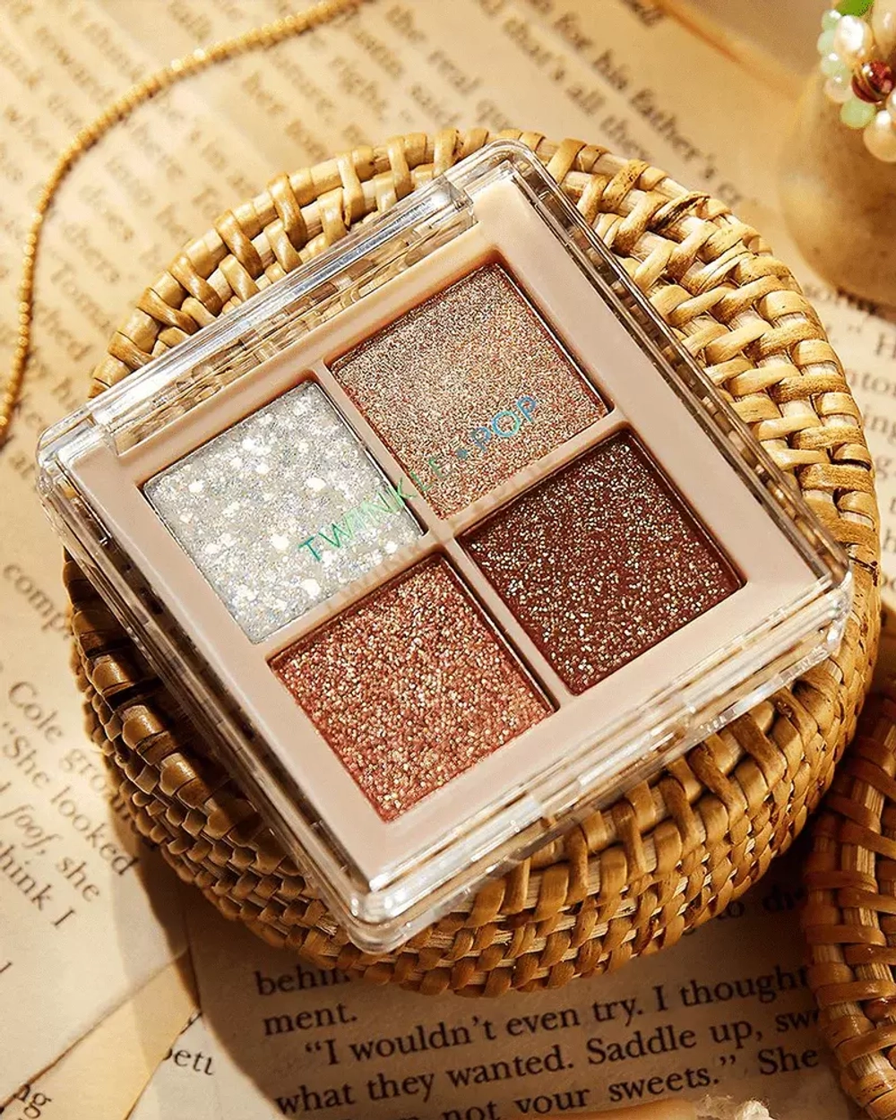 Twinkle Pop Pearl Flex Glitter Eye Palette - Палетка теней для век