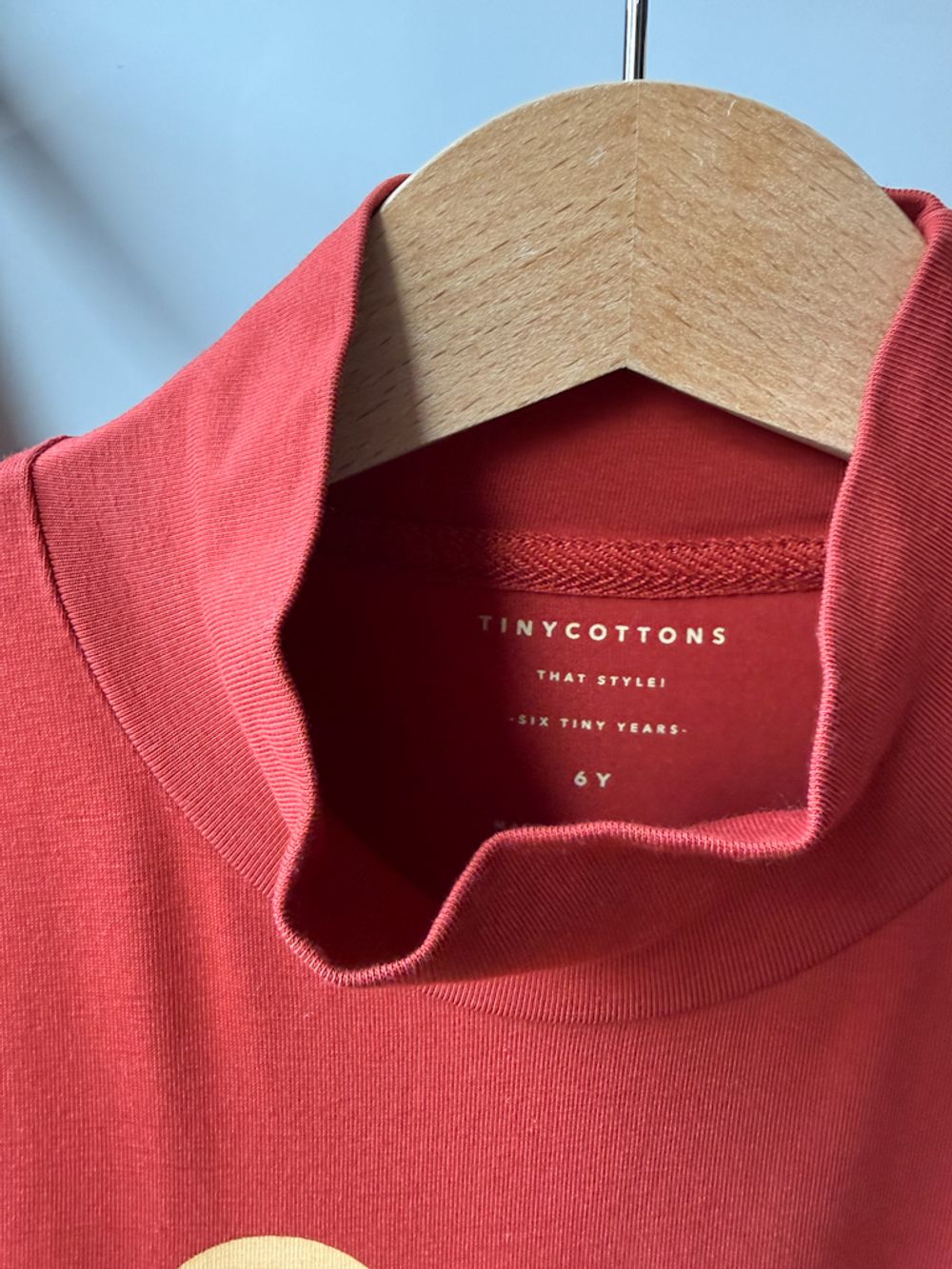 Хлопковая водолазка Tinycottons, 116