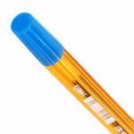 Ручка шариковая STAFF AA-927 ORANGE, 1шт, СИНЯЯ, корпус тонированный оранжевый, узел 0,7 мм, линия письма 0,35 мм, 144075