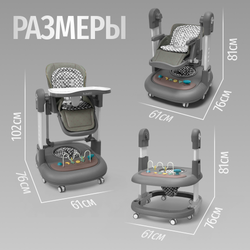 Многофункциональный стульчик для кормления 5в1 William
