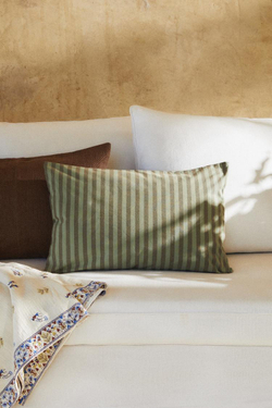 ZARA HOME ЧЕХОЛ ДЛЯ ДЕКОРАТИВНОЙ ПОДУШКИ В ПОЛОСКУ, ПОЛОСКИ